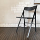アエラデリック AREA declic ポケットチェア Pocket Chair 折りたたみチェア ブラック ポリプロピレン製 イタリア モダンデザイン 定価￥17,600- ◎