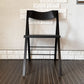 アエラデリック AREA declic ポケットチェア Pocket Chair 折りたたみチェア ブラック ポリプロピレン製 イタリア モダンデザイン 定価￥17,600- ◎
