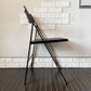 アエラデリック AREA declic ポケットチェア Pocket Chair 折りたたみチェア ブラック ポリプロピレン製 イタリア モダンデザイン 定価￥17,600- ◎