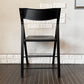 アエラデリック AREA declic ポケットチェア Pocket Chair 折りたたみチェア ブラック ポリプロピレン製 イタリア モダンデザイン 定価￥17,600- ◎