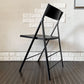 アエラデリック AREA declic ポケットチェア Pocket Chair 折りたたみチェア ブラック ポリプロピレン製 イタリア モダンデザイン 定価￥17,600- ◎