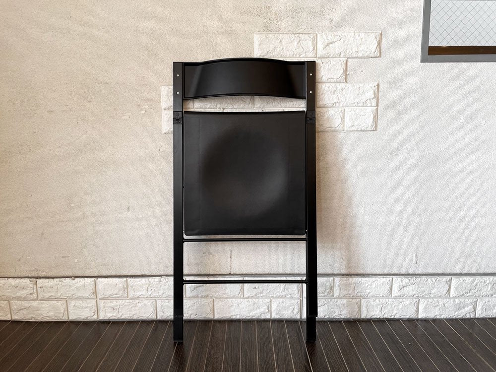 アエラデリック AREA declic ポケットチェア Pocket Chair 折りたたみチェア ブラック ポリプロピレン製 イタリア モダンデザイン 定価￥17,600- ◎