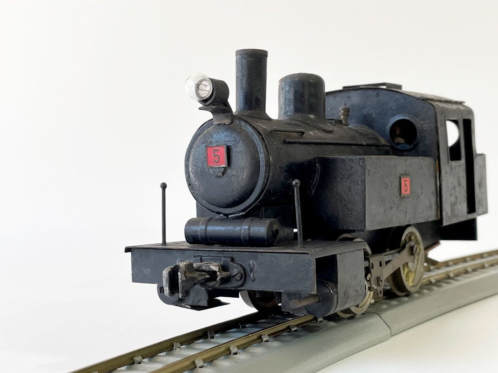 鉄道模型 B型タンク式蒸気機関車 Oゲージ 交流三線式 金属製 小型蒸気機関車 現状品 ◇