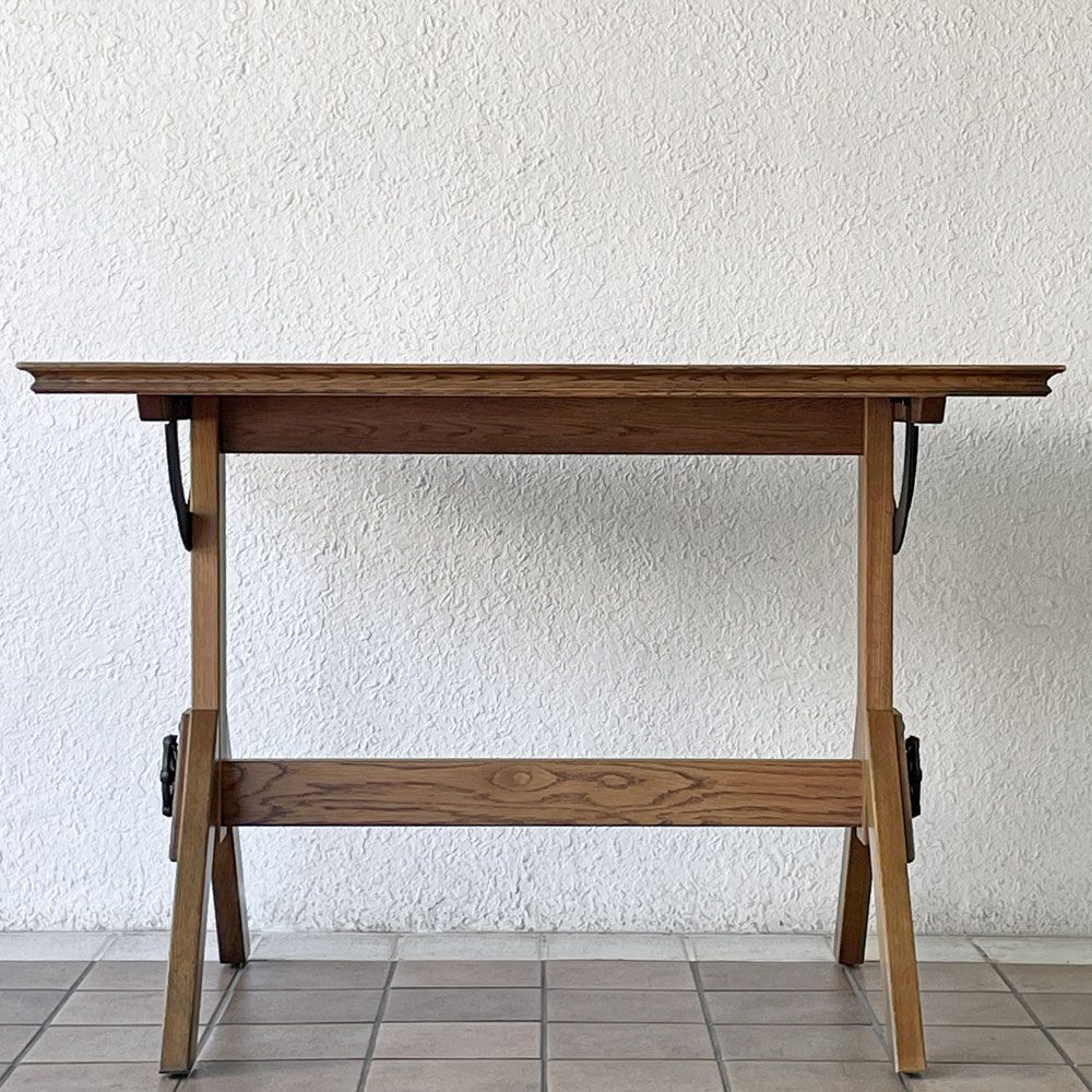 アクメファニチャー ACME Furniture フィルモアテーブル FILLMORE TABLE Sサイズ W115cm オーク材 アイアン インダストリアル ◇