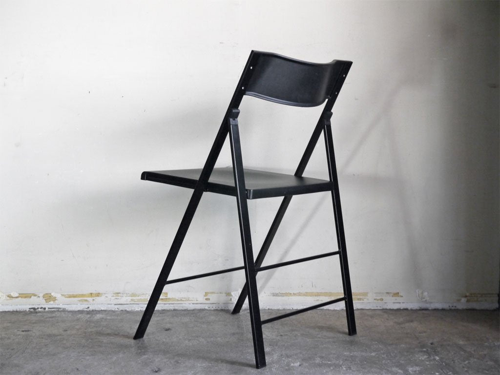 エリアデクリック AREA declic ポケットカラー Pocket Color Chair フォールディングチェア ブラック ポリプロピレン イタリアンモダン ■