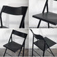 エリアデクリック AREA declic ポケットカラー Pocket Color Chair フォールディングチェア ブラック ポリプロピレン イタリアンモダン ■