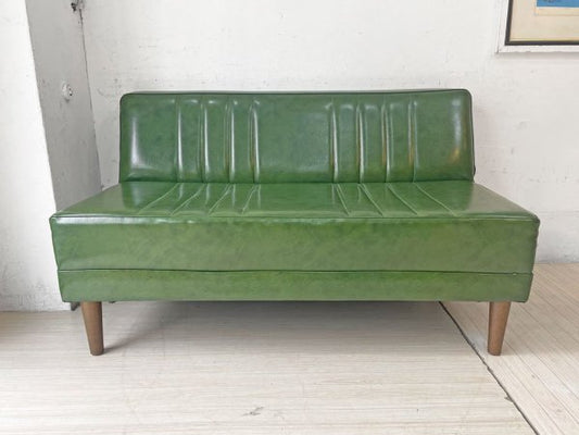 ニコアンド niko and... クラシック ダイナー CLASSIC DINER ベンチ ソファ BENCH SOFA グリーン70 カフェスタイル ★