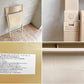 エリア・デクリック AREA declic ポケットチェア Pocket Chair 折りたたみチェア ポリプロピレン製 ベージュ イタリア モダンデザイン 定価￥17,600- A♪