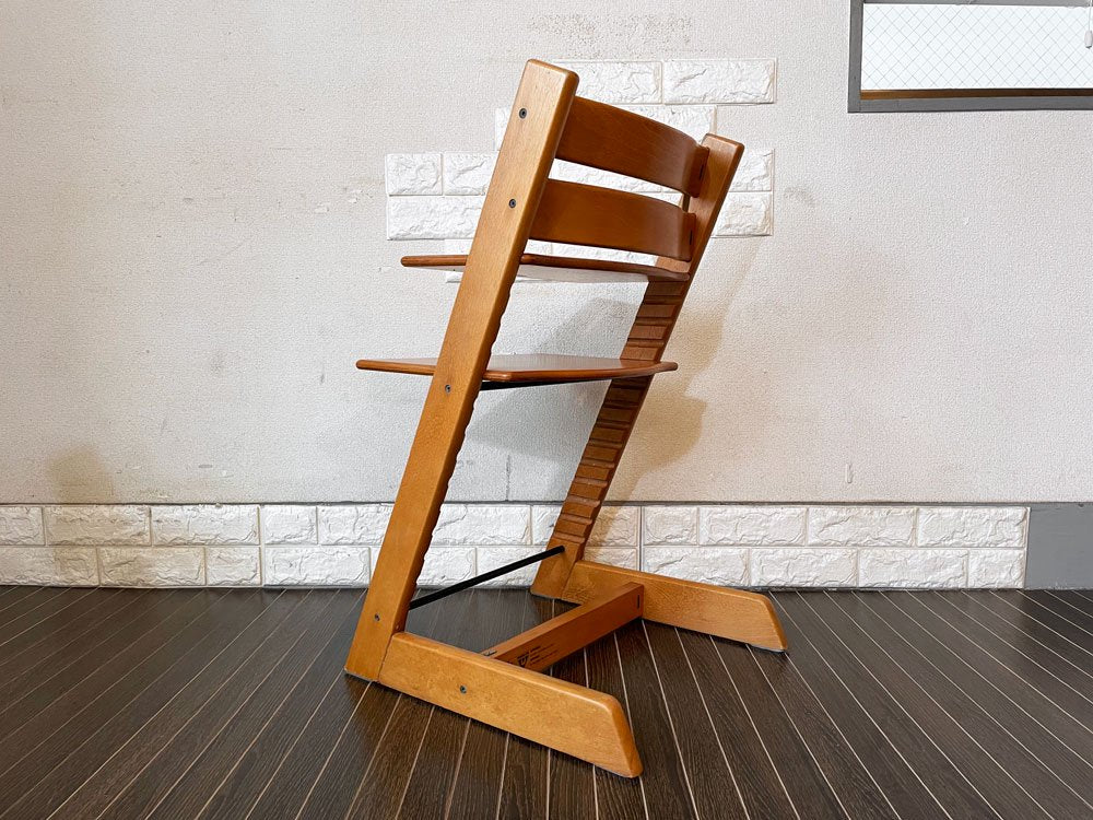 ストッケ STOKKE トリップトラップ TRIPP TRAPP ベビーチェア キッズチェア チェリー S/Nなし ノルウェー 北欧家具 ◎