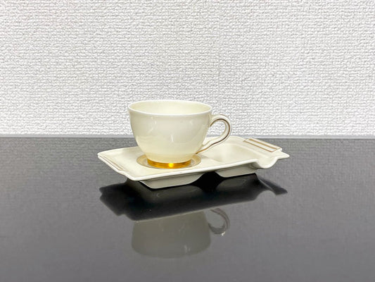 リモージュ LIMOGES アビランド Haviland デミタス＆アシュトレイ Demitasse Ashtray Set フランスビンテージ 〓