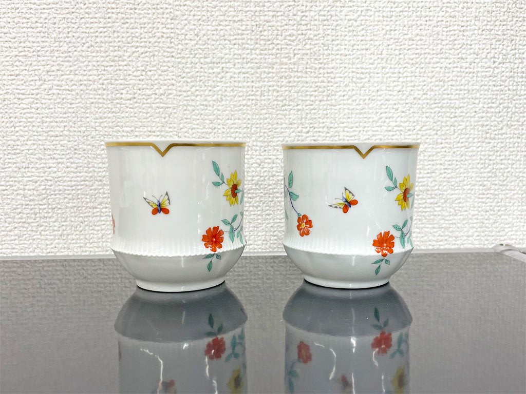 リモージュ LIMOGES アビランド Haviland カップ＆ソーサー C&S 2脚セット フランス ビンテージ 〓