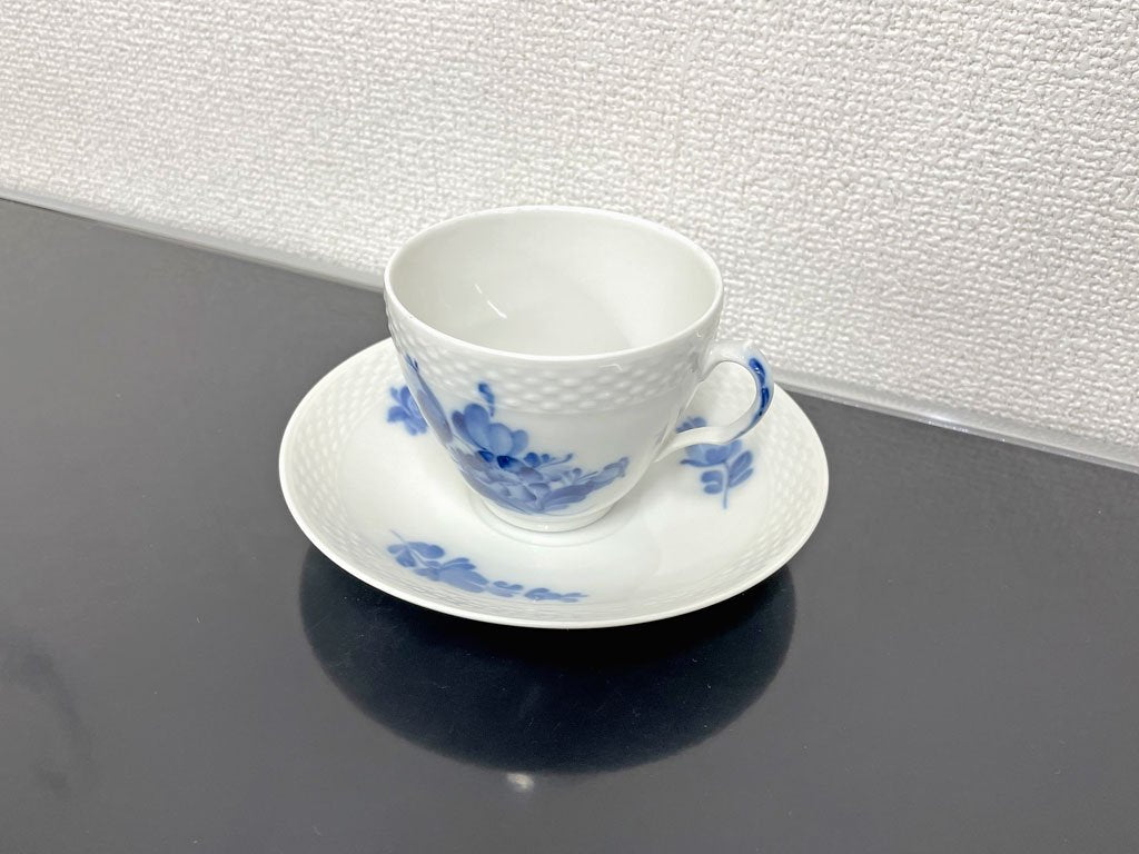 ロイヤルコペンハーゲン ROYAL COPENHAGEN ブルーフラワー Blue Flower カップ＆ソーサー デンマーク 北欧食器 〓