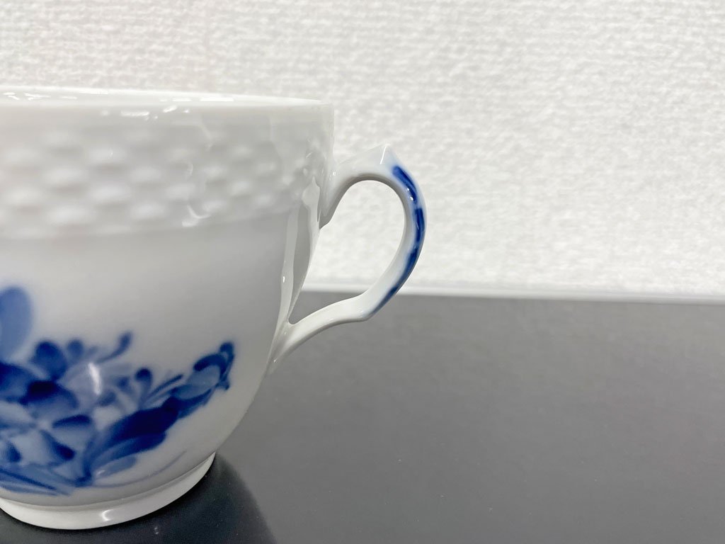 ロイヤルコペンハーゲン ROYAL COPENHAGEN ブルーフラワー Blue Flower カップ＆ソーサー デンマーク 北欧食器 〓