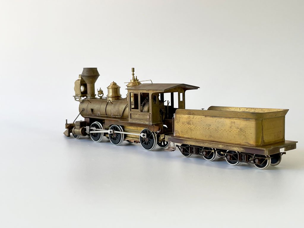 鉄道模型 D&RG Raton 2-6-0 蒸気機関車 HOゲージ アメリカ ウエスタン 真鍮製 ブラスモデル 未塗装 鉄道模型 現状品 ◇