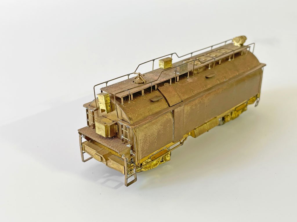 炭水車 貨車 2両セット HOゲージ 真鍮製 ブラスモデル 未塗装 鉄道模型 現状品  ◇
