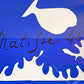 アンリ・マティス Henri Matisse ポリネシアの海 Polynésie, la mer アートフレーム シルクスクリーン 124×80 フランス製 額装品 フォービズム ●