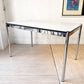 USMハラー USM Haller モジュラーファニチャー Modular Furniture ハラーテーブル ワークデスク W125cm ホワイトラミネート天板 高さ調節機能付 ★