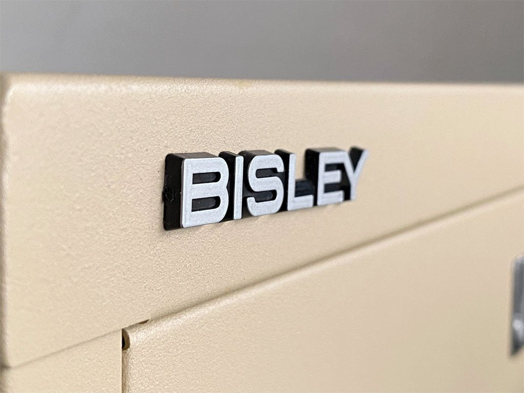 ビスレー BISLEY ベーシック BASIC Fシリーズ 1F3 ファイリングキャビネット マルチドロワー クリーム 鍵付き 英国 ■