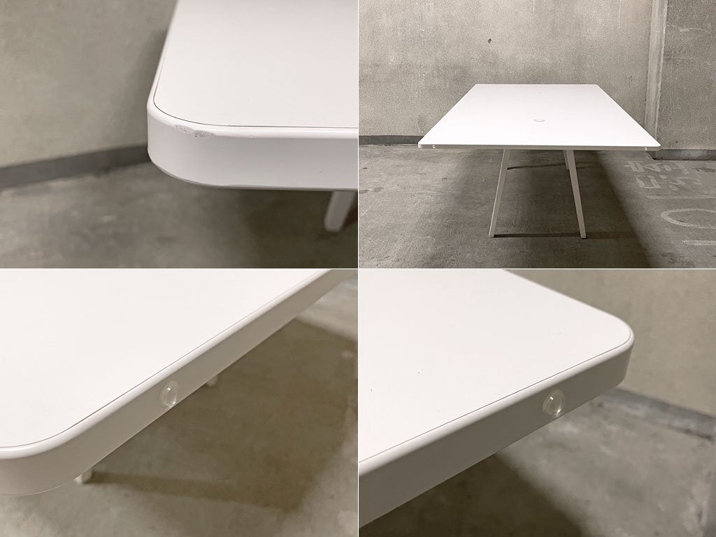 ヴィトラ Vitra ジョイン Joyn ワークテーブル カンファレンス ミーティングテーブル ソフトライトカラー 240cm 〓