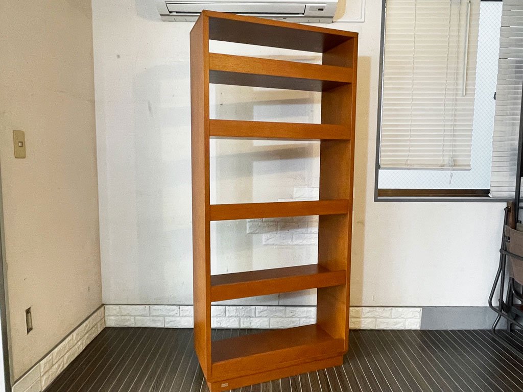 イデー IDEE マルー MALUH ブックシェルフ Bookshelf アントンブラウン アッシュ材 H179cm 本棚 廃番 参考価格15万円 ◎