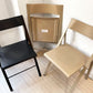 エリア・デクリック AREA declic ポケットチェア Pocket Chair 折りたたみチェア ポリプロピレン製 ベージュ イタリア モダンデザイン 定価￥17,600- B ★