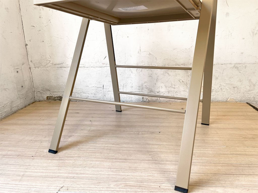 エリア・デクリック AREA declic ポケットチェア Pocket Chair 折りたたみチェア ポリプロピレン製 ベージュ イタリア モダンデザイン 定価￥17,600- A  ★