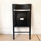 エリア・デクリック AREA declic ポケットチェア Pocket Chair 折りたたみチェア ポリプロピレン製 ブラック イタリア モダンデザイン 定価￥17,600- ★