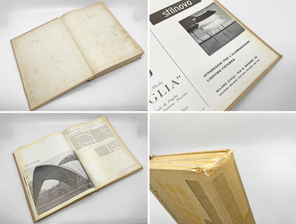 Undicesima Triennale MILANO 1957 第11回 ミラノ・トリエンナーレ カタログ イタリア語 363P 洋書 希少 ●
