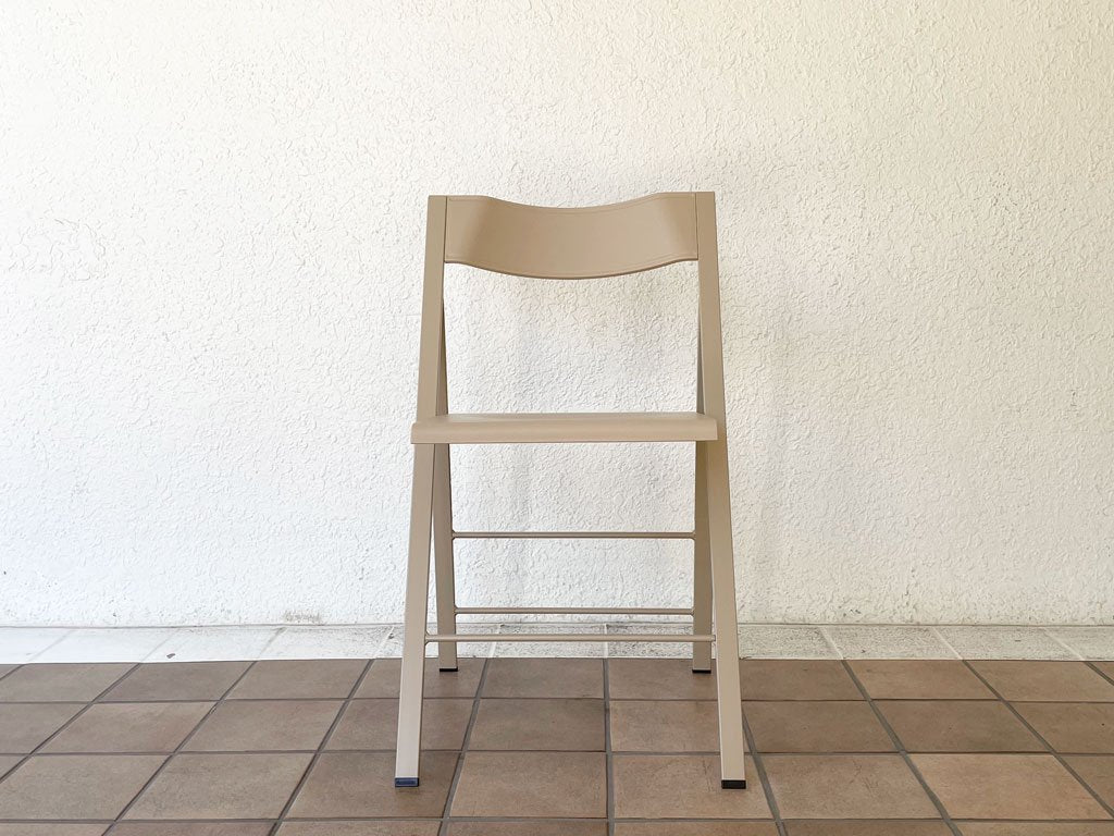 エリアデクリック AREA declic ポケットカラー Pocket Color Chair フォールディングチェア ベージュ ポリプロピレン イタリアンモダン ◇