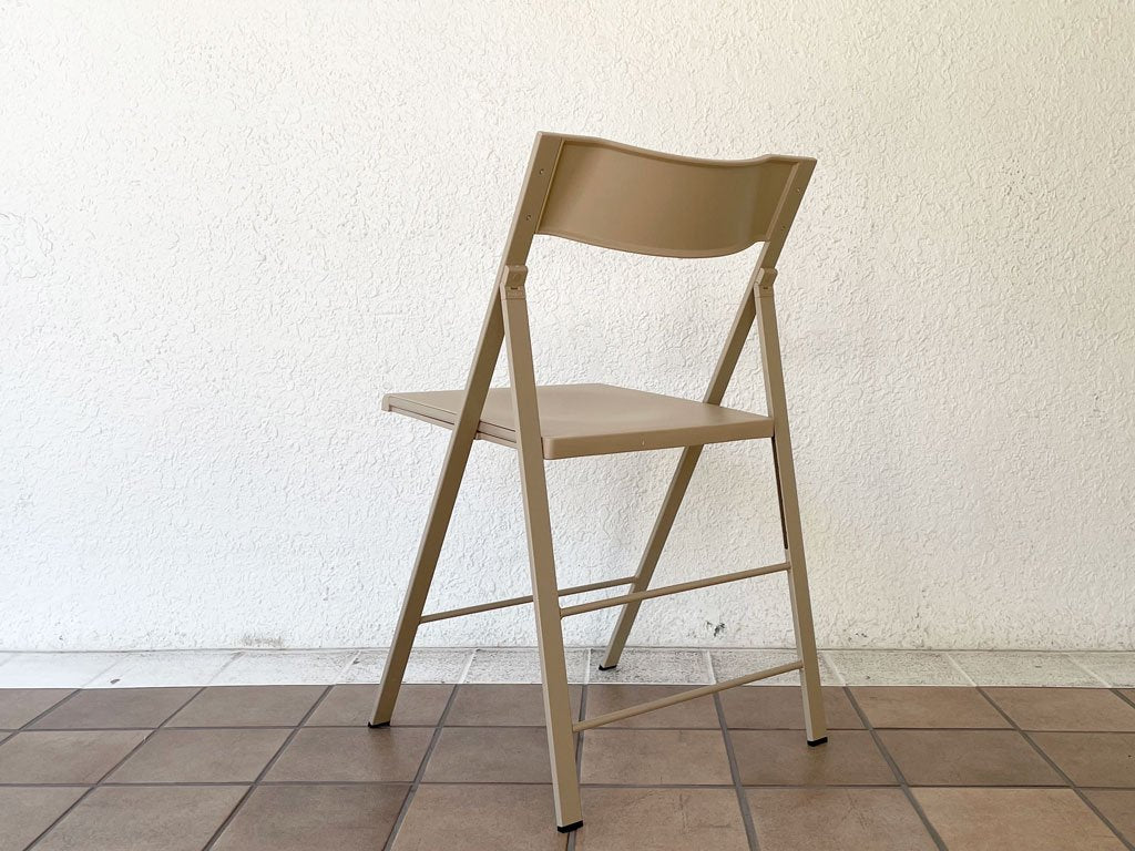 エリアデクリック AREA declic ポケットカラー Pocket Color Chair フォールディングチェア ベージュ ポリプロピレン イタリアンモダン ◇