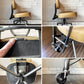 トラックファニチャー TRUCK FURNITURE デスクワークチェア DESKWORK CHAIR アームレス 本革 スチールフレーム 回転式座面昇降 キャスター付 定価￥129,800- ◎