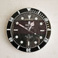 アベイシングエイプ A BATHING APE ベイペックス ウォールクロック BAPEX WALL CLOCK 掛け時計 ブラック 定価 19,580円 ●