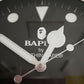 アベイシングエイプ A BATHING APE ベイペックス ウォールクロック BAPEX WALL CLOCK 掛け時計 ブラック 定価 19,580円 ●