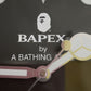 アベイシングエイプ A BATHING APE ベイペックス ウォールクロック BAPEX WALL CLOCK 掛け時計 ブラック 定価 19,580円 ●