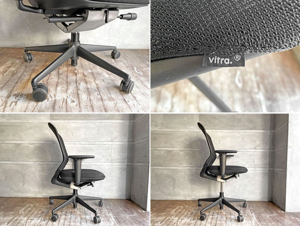 ヴィトラ vitra メダパル Meda Pal オフィスチェア デスクチェア 昇降機能 リクライニング アルベルト・メダ \89,640-♪