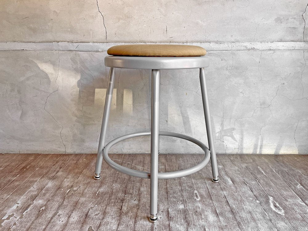 パシフィックファニチャーサービス Pacific Furniture Service P.F.S ラボスツール LAB STOOL Sサイズ ブラウン USビンテージスタイル ♪