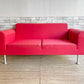 ヴィトラ Vitra. チェスターフィールド ソファ 2シーター Chesterfield Sofa ジャスパー モリソン Jasper Ｍorrison レッド 廃番 A ●