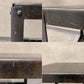 フランス ビンテージ アイアン サイドシェルフ デスクサイド ベッドサイド フラワースタンド 鋳物 鋳鉄 作業台 France vintage 〓