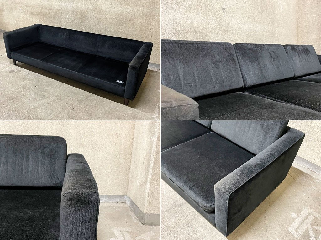 アクメファニチャー ACME Furniture ジェティ 3.5シーターソファ JETTY Feather SOFA コデュロイ ファブリック ミッドセンチュリー USビンテージスタイル 〓