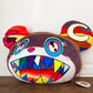 村上隆 Takashi Murakami × COMPLEX CON ウルサベア Ursa Bear クッション ブラウン W56cm カイカイキキ kaikai kiki ◎