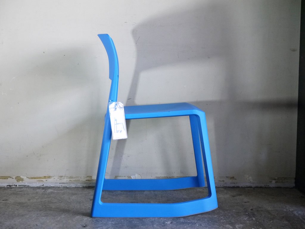 ヴィトラ Vitra ティプトン Tipton チェア スタッキングチェア チルト機能 ロッキングチェア グレイシャーブルー ■