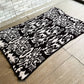 カシウェア Kashwere ダマスク DAMASK ブランケット チャコールグレー × クリーム 135×183cm ●