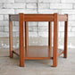 アクメファニチャー ACME Furniture ブルックス ヘキサゴンテーブル BROOKS HEXAGON TABLE サイドテーブル ガラス天板 オーク材 定価￥27,500- ●