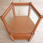 アクメファニチャー ACME Furniture ブルックス ヘキサゴンテーブル BROOKS HEXAGON TABLE サイドテーブル ガラス天板 オーク材 定価￥27,500- ●