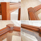 アクメファニチャー ACME Furniture ブルックス ヘキサゴンテーブル BROOKS HEXAGON TABLE サイドテーブル ガラス天板 オーク材 定価￥27,500- ●