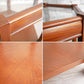 アクメファニチャー ACME Furniture ブルックス ヘキサゴンテーブル BROOKS HEXAGON TABLE サイドテーブル ガラス天板 オーク材 定価￥27,500- ●