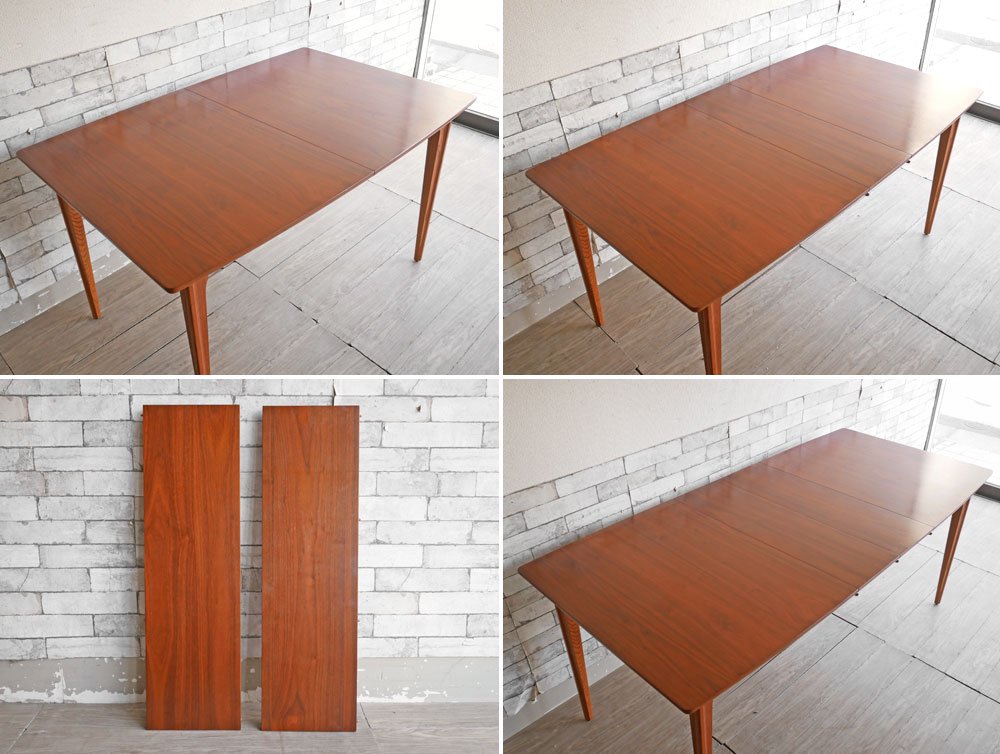 アクメファニチャー ACME Furniture ブルックス ダイニングテーブル BROOKS DINING TABLE エクステンション 伸長式 ウォールナット材 定価￥143,000- ●