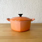 ルクルーゼ LE CREUSET ココット・ダムール ハート 両手鍋 鋳物ホーロー鍋 キャセロール ガス オーブン IH対応 フランス 参考価格35,200円 ◇