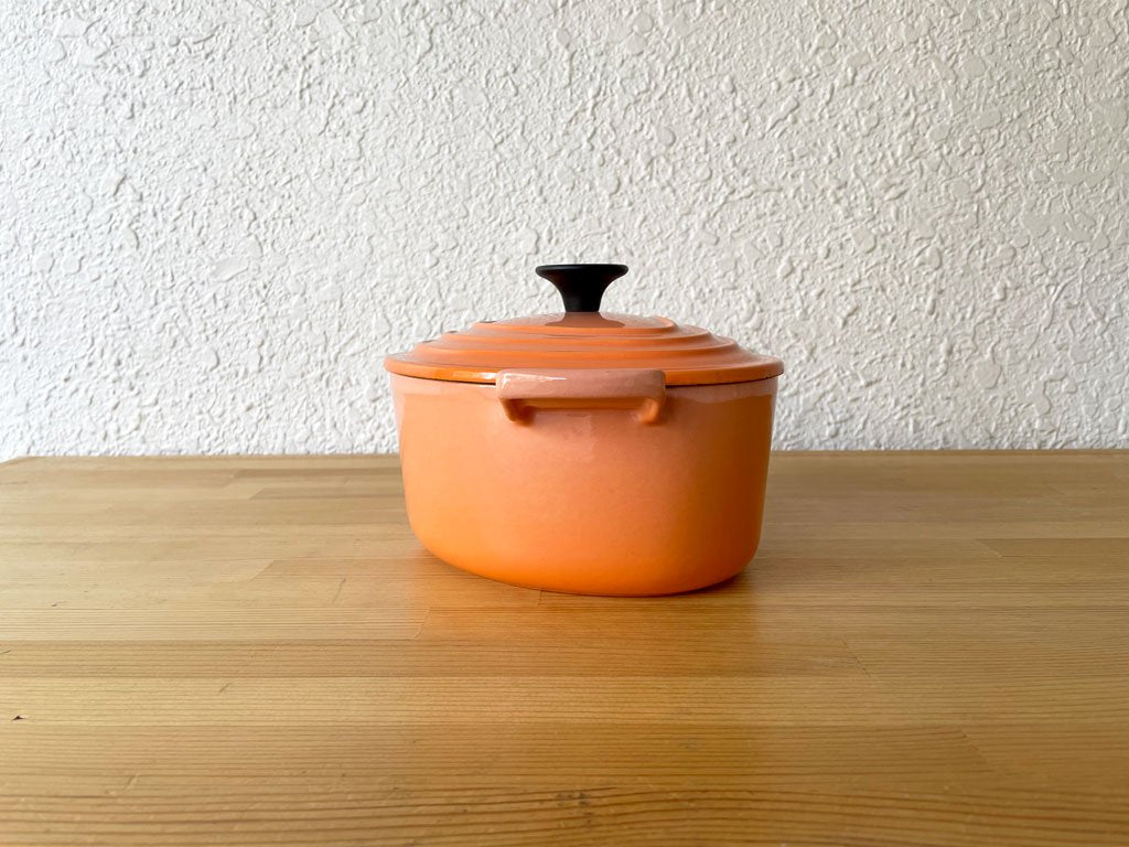 ルクルーゼ LE CREUSET ココット・ダムール ハート 両手鍋 鋳物ホーロー鍋 キャセロール ガス オーブン IH対応 フランス 参考価格35,200円 ◇