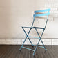 フェルモブ Fermob ビストロ BISTRO メタルチェア METAL CHAIR フォールディングチェア ガーデンチェア ブルー系 フランス 定価￥16,500-  ◎